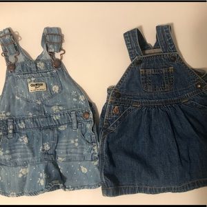 Denim Jumpers! Gap Oshkosh B’gosh